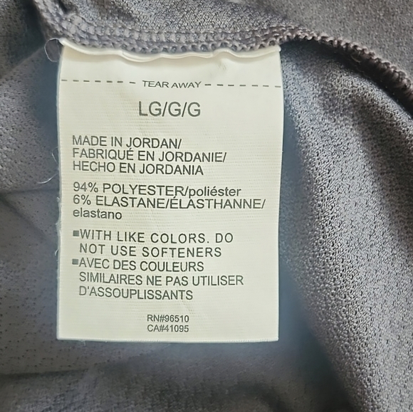 Under Armour, size large, purple and coral running shorts AND gray tank top - Picture 9 of 14